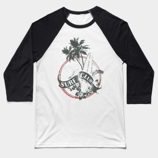 Surf Club Surfer Gift Shirt Baseball T-Shirt